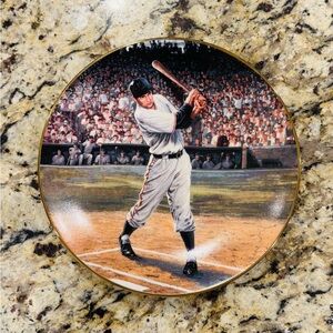 Baseball Legend Plate - Bobby Thompson ‘Shot Heard Round The World’